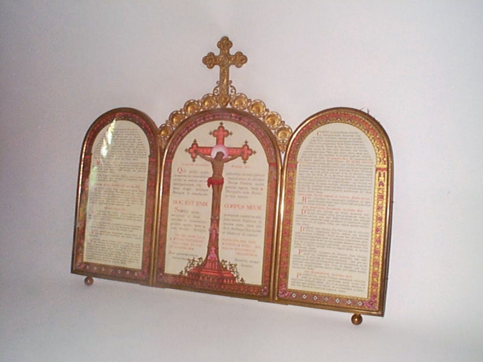 Ensemble 1 de 3 canons d'autel