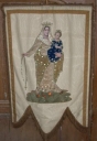 Bannière de procession : Vierge à l'Enfant