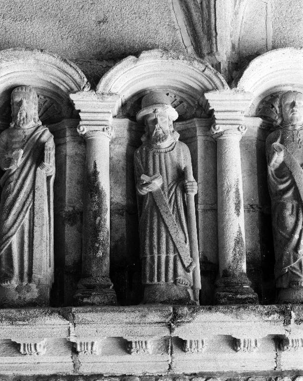 Ensemble de douze statues : Les Apôtres, église Saint-Hervé (Lanhouarneau)