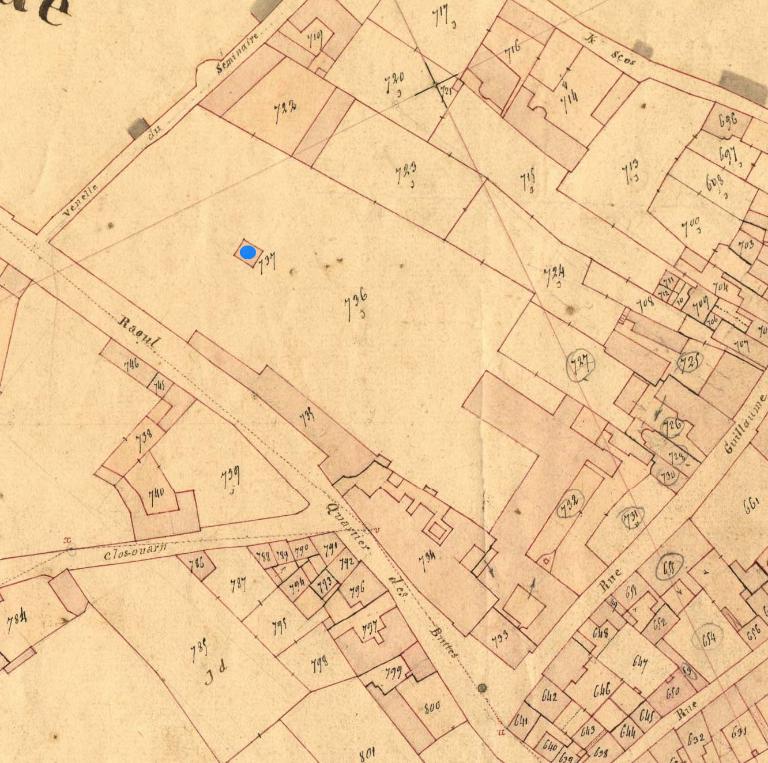 Chapelle du jardin dite chapelle Saint-Pierre, couvent des Augustines (Tréguier)