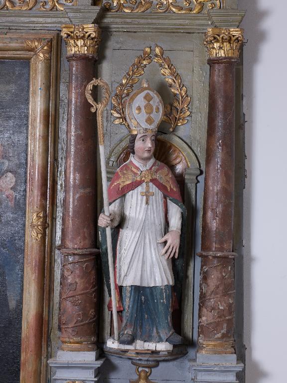 Statue : Saint Martin, église Saint-Martin (Saint-Martin-sur-Oust)