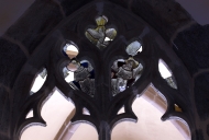 Verrière à personnages de la baie 8 : Résurrection, Jugement dernier