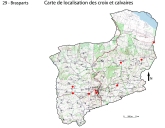 Les croix monumentales et calvaires sur la commune de Brasparts