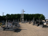 Cimetière, rue des Chênes (Langouët)