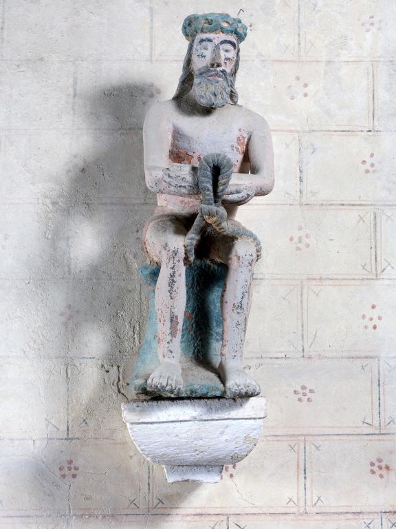 Statue : Christ aux liens, Chapelle Sainte-Anne (Daoulas)