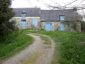 Moulin à farine de Kerneuf, actuellement maison, Kerneuf (Yvignac)