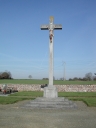 Croix de cimetière, rue de la Croix Bosselée (Vezin-le-Coquet)