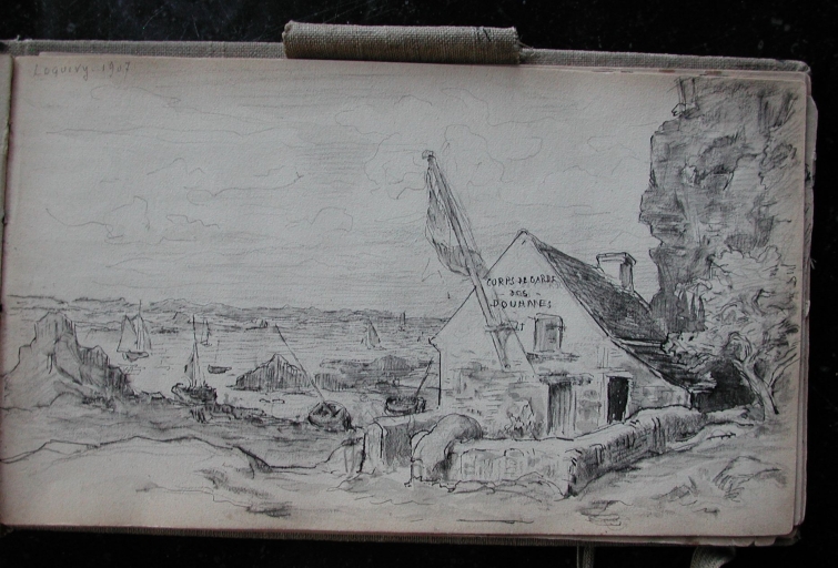 Douanes : corps de garde des douaniers, le Château (Ploubazlanec)