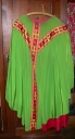 Ornement vert 2 : chasuble et étole