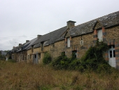 Les logis groupés en alignement sur la commune de Saint-Ganton