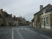 Ville et écarts sur la commune de Moutiers