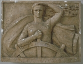 Bas-relief : Le timonier