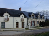 Alignement de quatre maisons, la Guérinais (Pipriac)