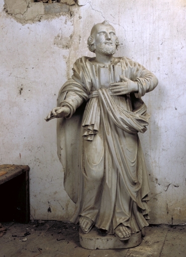 Statue (petite nature) : saint Pierre