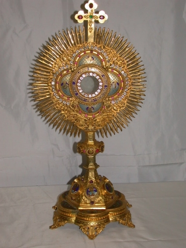 Ostensoir n°1 et sa boîte