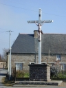 Croix monumentale, rue du Fournil (Saint-Péran)