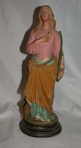 Statuette : Sainte Marguerite