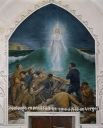Tableau ex-voto : la Vierge apparaît à des marins en difficulté