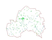 Village et écarts sur la commune d'Argentré-du-Plessis