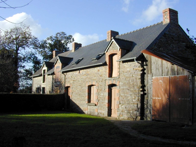 Alignement de logis, la Hougrais (Saint-Just)