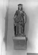 Statue (d'applique, petite nature) : saint Yves, église paroissiale Notre-Dame (Trémargat)