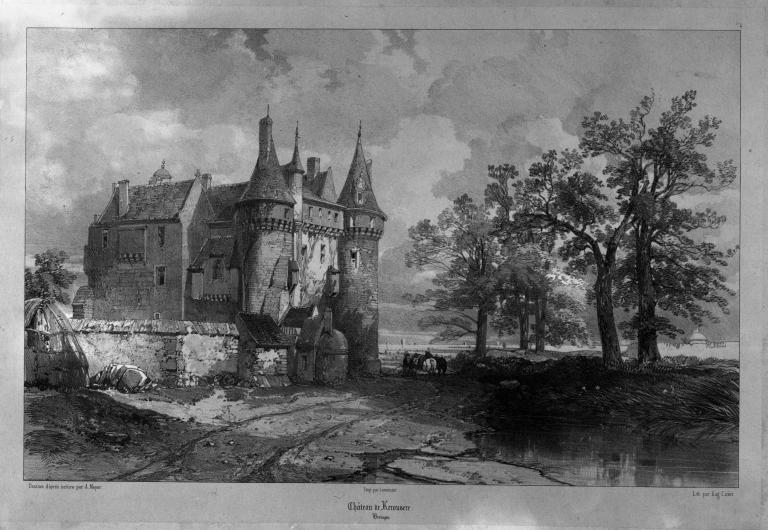 Château fort dit château de Kerouzéré (Sibiril)