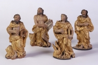 Série de quatre statuettes : les quatre évangélistes
