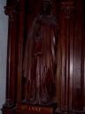 Statue (petite nature) : sainte Anne