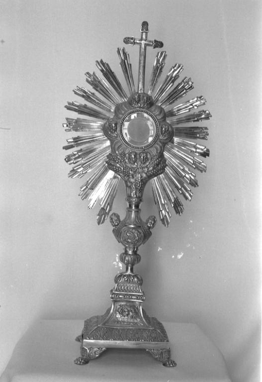 Ostensoir, église Saint-Étienne (Saint-Abraham)