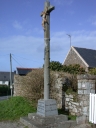 Croix de chemin, chemin de Kerlitous, Saint-Guénolé (Trévou-Tréguignec)