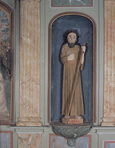 Statue de saint Gildas