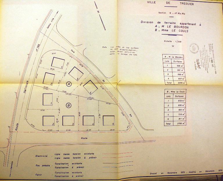 Lotissement Bourdon - Le Couls (Tréguier)