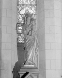 Statue (petite nature) : Vierge à l'Enfant, église paroissiale Saint-Etienne (Val-d'Izé)