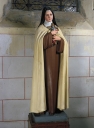 Statue : sainte Thérèse de l'Enfant-Jésus