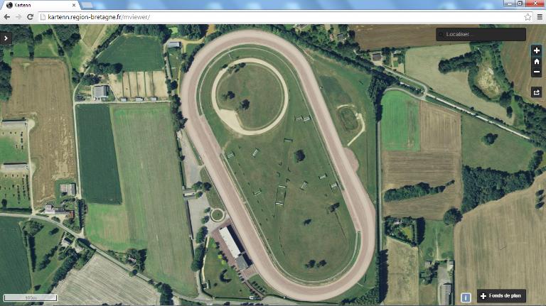 Hippodrome dit "des Bruyères" (Maure-de-Bretagne fusionnée en Val d'Anast en 2017)