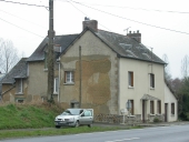 Maison, la Grande Cour (Melesse)