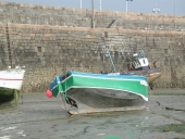 Bateau de plaisance ; ancien bateau de pêche : "Tousseg Ru"