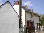 Alignement de maisons, près de la Cour Heuzé (Trévérien)