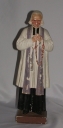 Statuette : saint Jean-Marie Vianney (Tressé fusionnée en Mesnil-Roc'h en 2019)