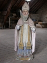 Statue : Saint Hilaire (Pluméliau fusionnée en Pluméliau-Bieuzy en 2019)