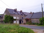 Alignement de maisons, la Roichais (Pleurtuit)