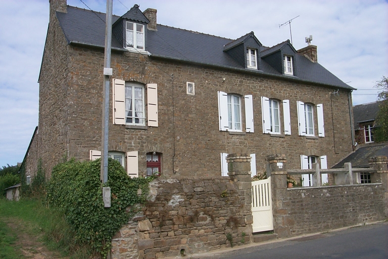 Maison, 88, 90 rue du Verger, la Haute Ville Gueurie (Cancale)