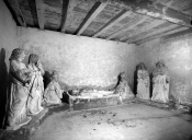 Groupe sculpté : Mise au tombeau