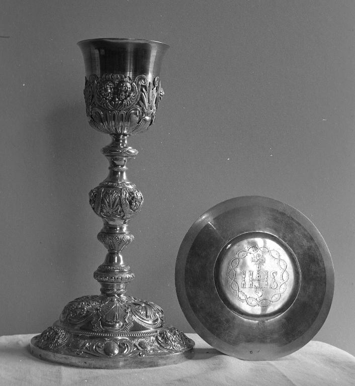 Calice & patène, église Saint-Marcel (Saint-Marcel)