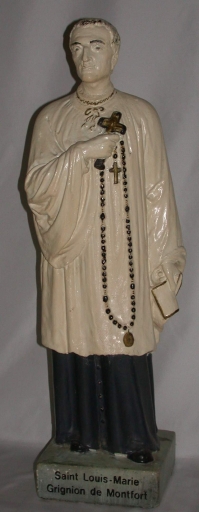 Statuette sur culot : saint Louis-Marie Grignion de Montfort