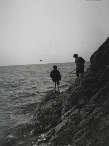 Pêche à la ligne au mulet (Planguenoual fusionnée en Lamballe-Armor en 2019)