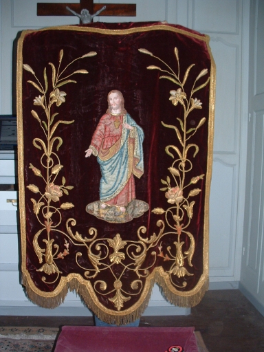 Bannière de procession n°2 : Sacré-Coeur