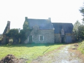 Alignement de trois maisons, la Mare (Renac)