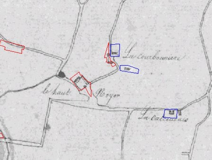 Écart, la Courbonnière (Chasné-sur-Illet)