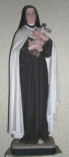 Statue sur culot : sainte Thérèse de l'Enfant Jésus